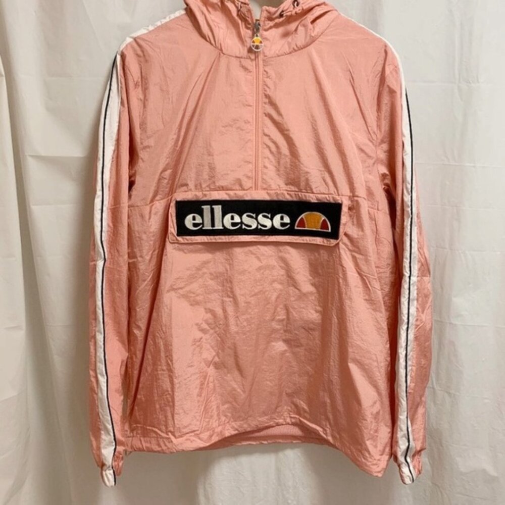 Ellesse Pink Tonvilli Quarter Zip Track Jacket NWT